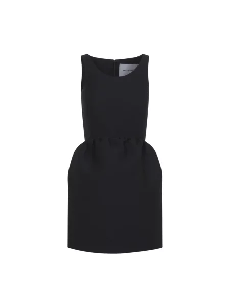 Sukienka Balenciaga wełniana czarna
