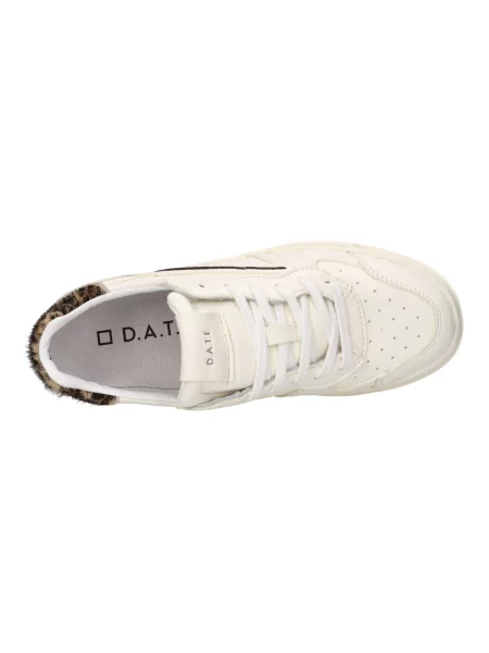 Sneakersy D.a.t.e. skórzane białe