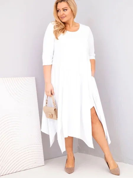 Rochie Kesi Włoski alb