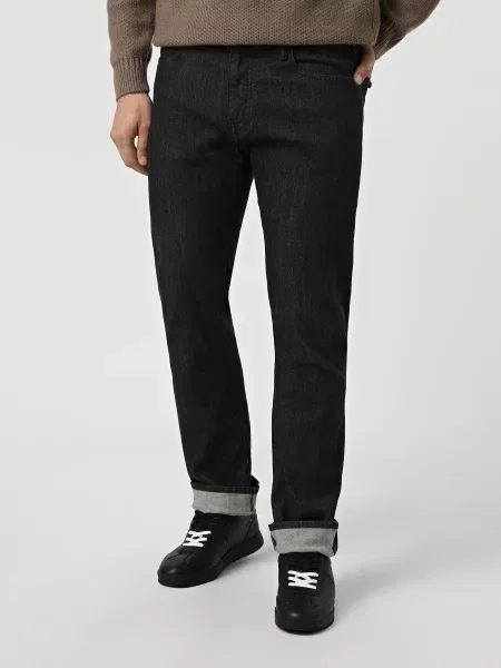 Прямі джинси Emporio Armani чорний