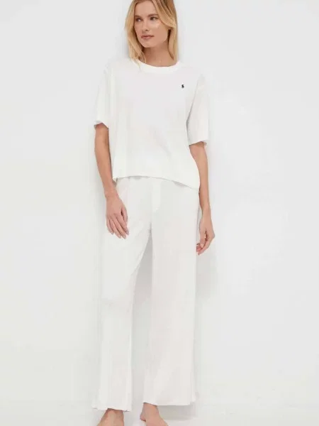 Пижама Polo Ralph Lauren дамска бежово