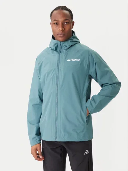 Adidas Kurtka przeciwdeszczowa Terrex Multi 2L RAIN.RDY zielony