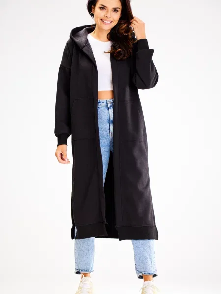 Bluza z kapturem Awama czarna