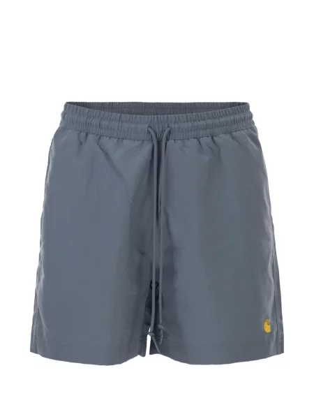 Slip de baie Carhartt Wip cu broderie gri
