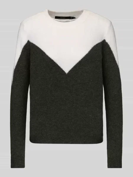 Sweter krój regular fit z dodatkiem wełny model PLAZA' Vero Moda