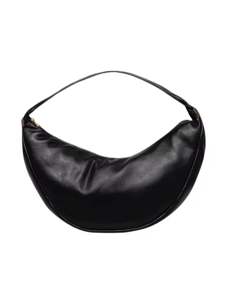Torba z uchwytami i detalem z logo Calvin Klein czarna
