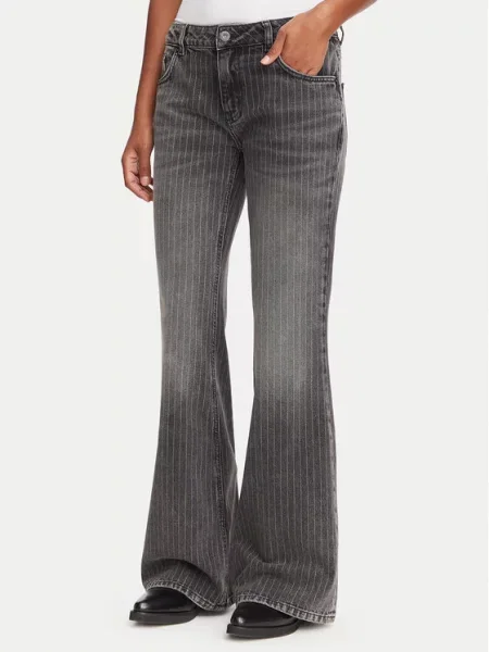 HUGO Дънки Тъмносив Bootcut Fit