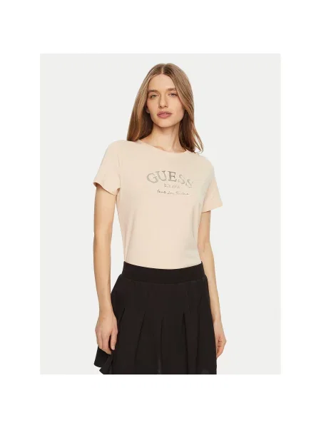 Футболка Guess бежевая