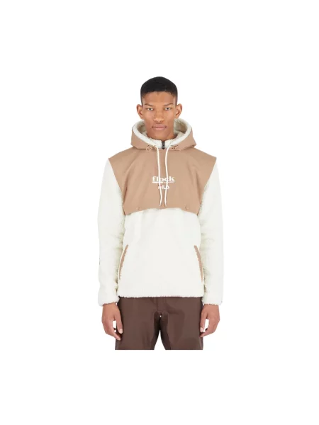 Bluza z kapturem Fila beżowa