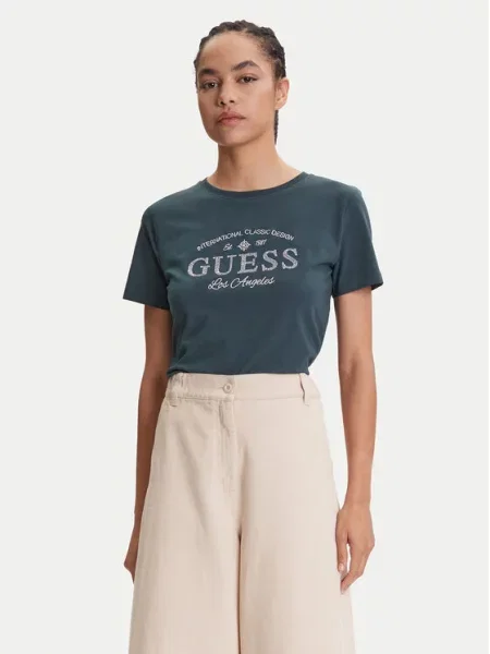 T-Shirt Guess πράσινο