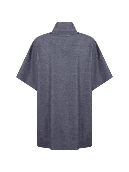 Вълнена мини рокля Mm6 Maison Margiela сиво