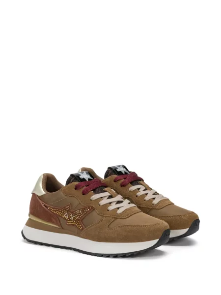 Sneakerși Sun68 maro