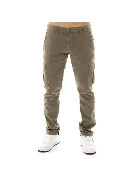 Pantaloni cargo Leone 1947 verde