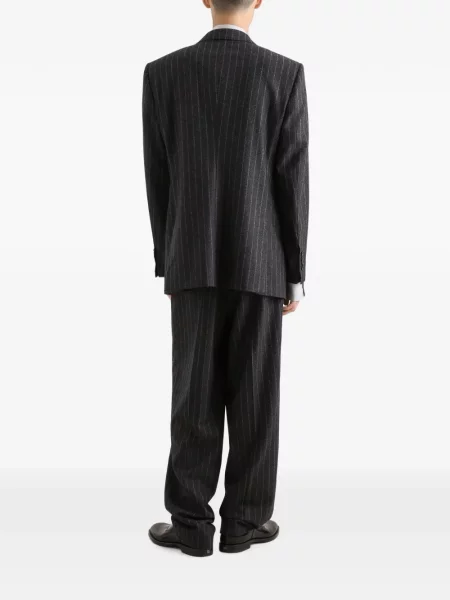 Flanelės kelnės Dolce & Gabbana pilka