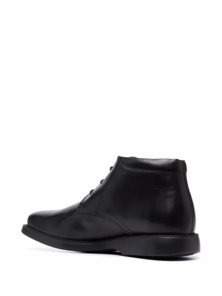 Ghete desert Geox din piele negru