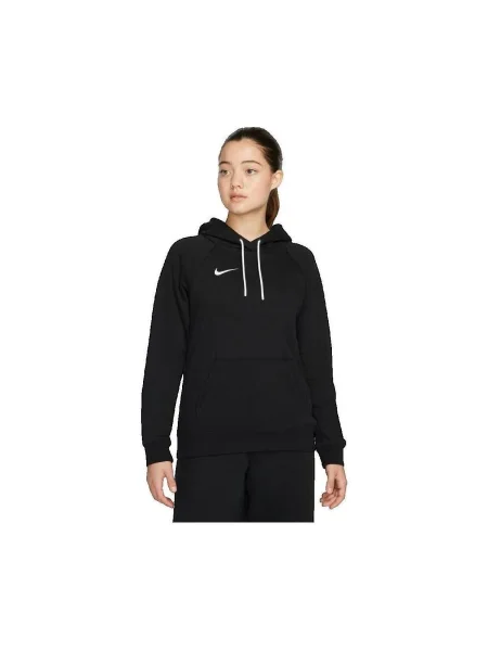 NIKE Športová mikina Park / biela čierna