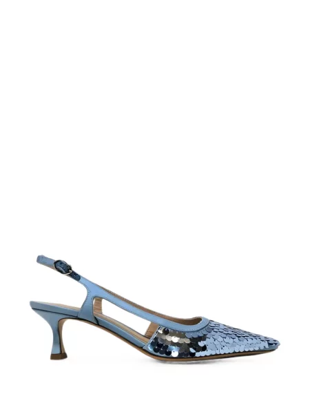 Pantofi cu toc Roberto Festa cu paiete slingback albastru