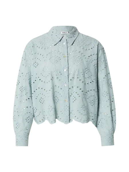 ONLY Bluza ONLVALAIS dimno modra