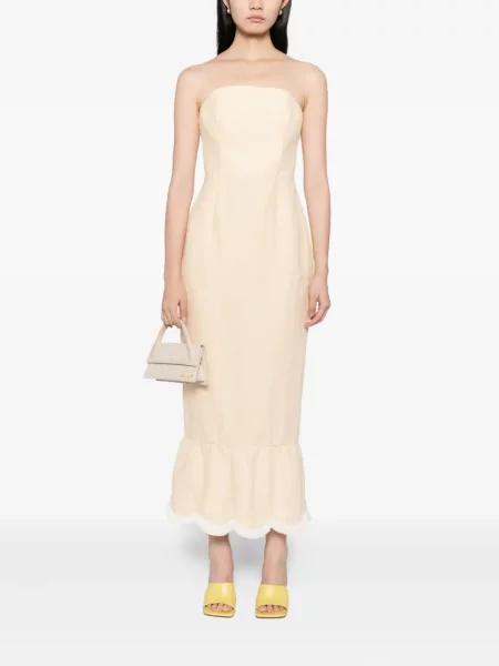 Rochie Posse de costum galben