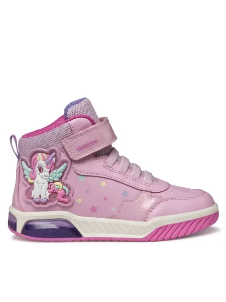 Geox Sneakersy J Inek D ružová