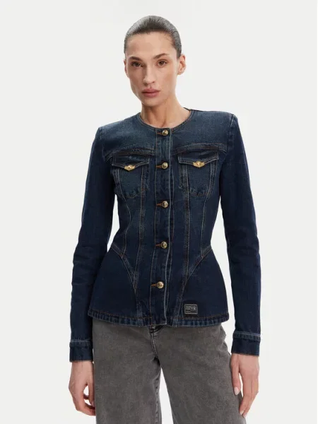 Versace Jeans Couture Jeansová bunda modrá