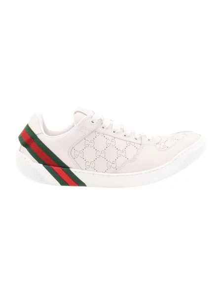 Sneakersy Gucci Screener skórzane białe