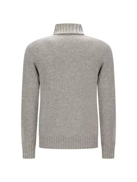 Pulover Piacenza Cashmere din cașmir gri