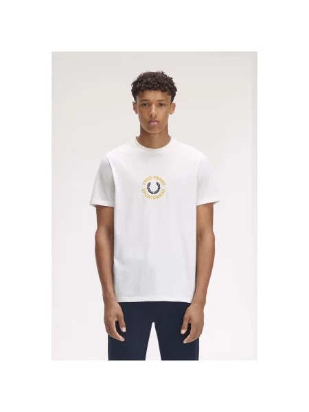 Tricou Fred Perry alb