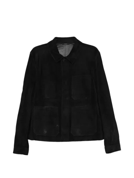 Geacă cămașă Tom Ford cu buzunare la piept negru