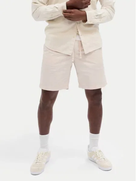 Kratke hlače iz tkanine Gap bež
