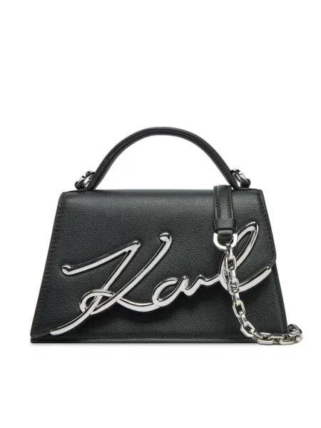 Geanta crossbody Karl Lagerfeld negru