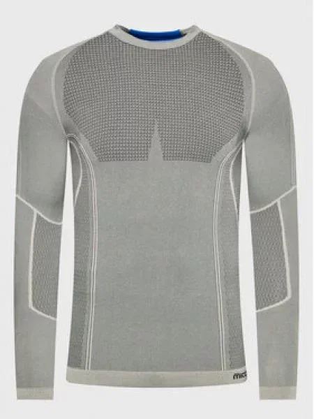 Termo tričko Mico Odor Zero Round Neck šedé