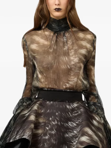 Lung bluză Roberto Cavalli negru