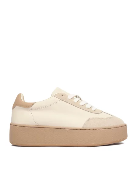 Sneakersy Badura Krémová