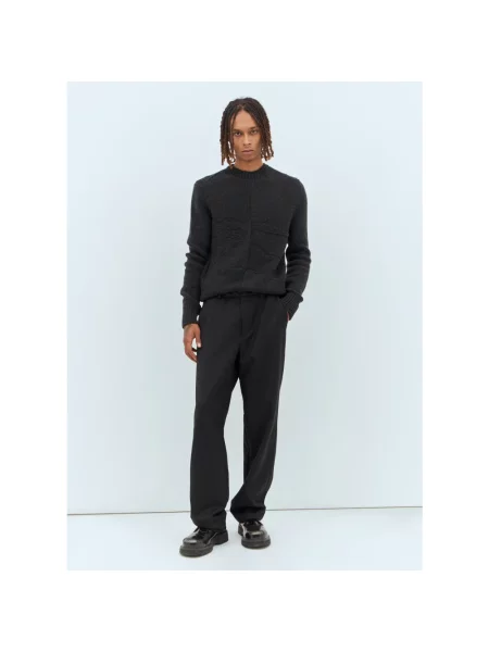 Sweter Burberry czarny