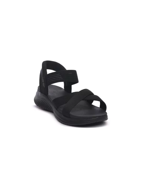 Papucs Skechers fekete