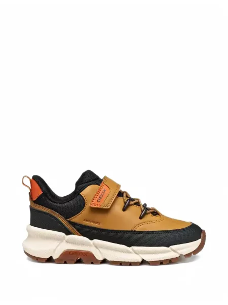 Sneakersy dziecięce Geox brązowe