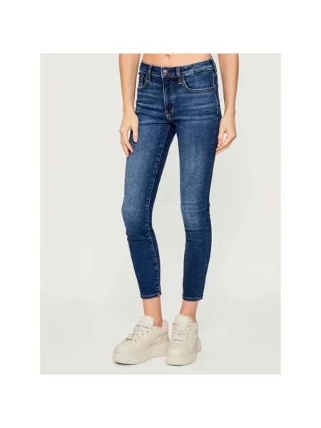 Skinny fit džínsy Calvin Klein Jeans skinny fit modrá