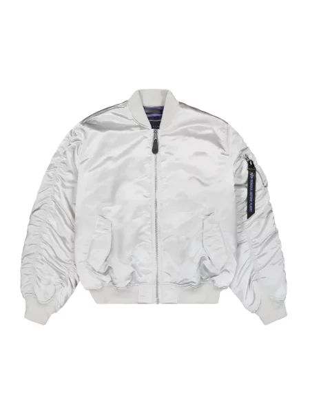 Kurtka bomber Alpha Industries szary