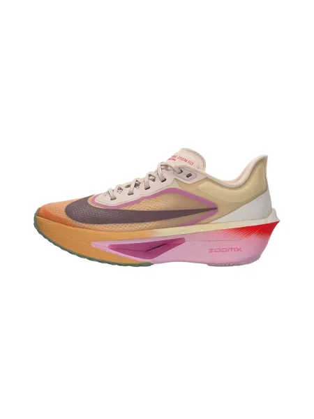 NIKE Bėgimo batai Zoom Fly 6 / purpurinė / oranžinė smėlio