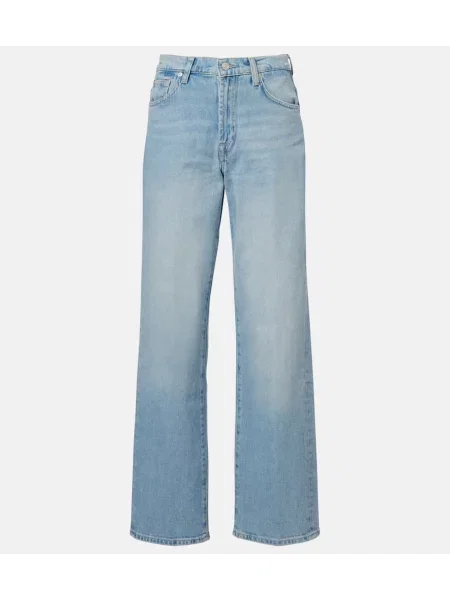 Proste jeansy 7 For All Mankind niebieskie