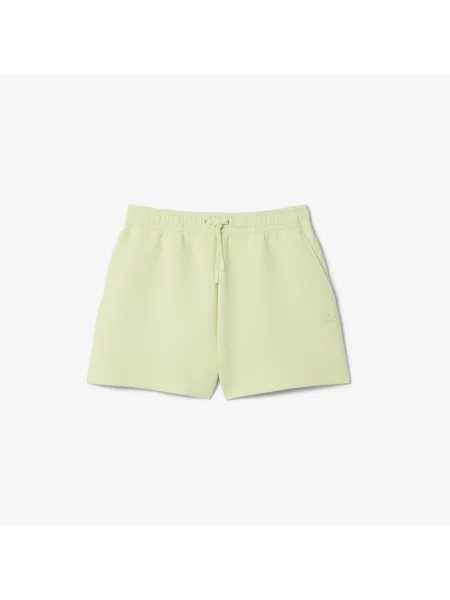Lacoste Szorty Z Dwustronnego Dżerseju zielone