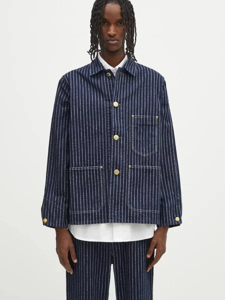 Human Made geacă jeans Wabash Coverall Jacket de tranzitie