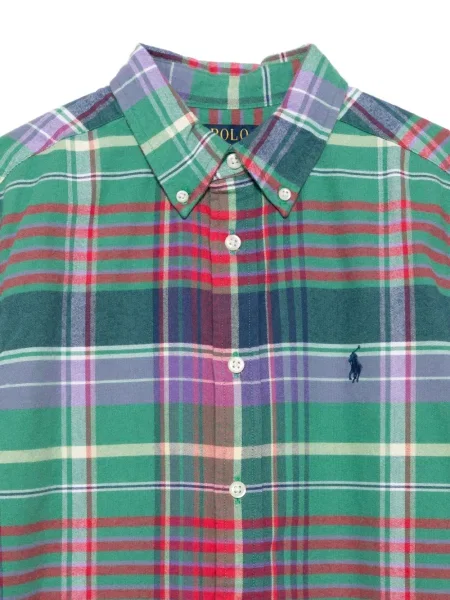 Koszula dziecięca Polo Ralph Lauren zielona