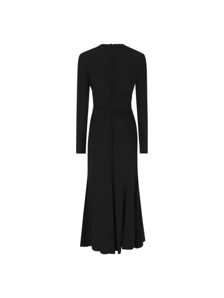 Sukienka maxi Alberta Ferretti czarna