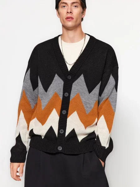 Cardigan Trendyol negru