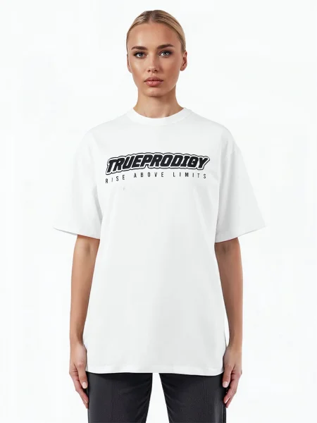 Trueprodigy Tricou Toni F negru alb