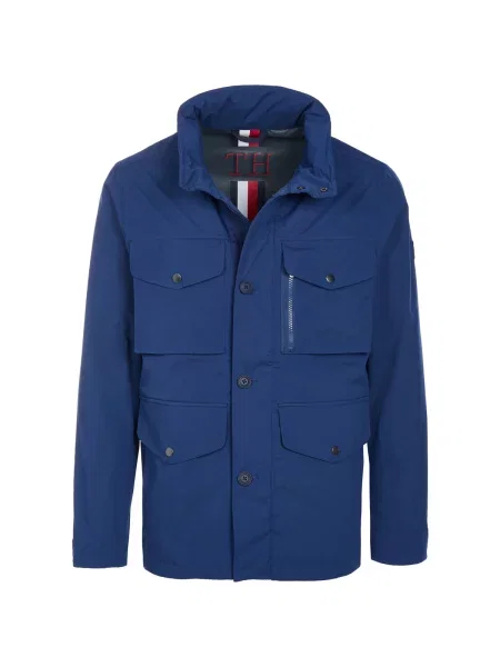 Geacă Tommy Hilfiger albastru