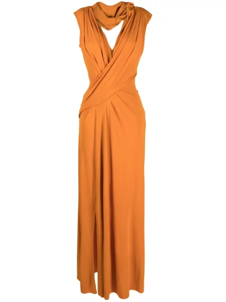 Rochie maxi Alberta Ferretti drapată