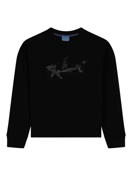 Hanorac Paul & Shark cu imagine negru